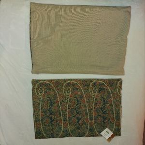 Pottery Barn tola paisley pillow covers